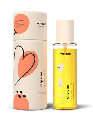Natural Oily One масло за отстраняване на грим за лице за хидратация 100 ml Resibo - 3