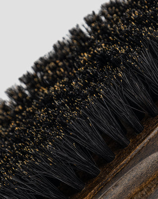 Четка за брада от букова дървесина с естествен косъм от глиган, Monolit - 2