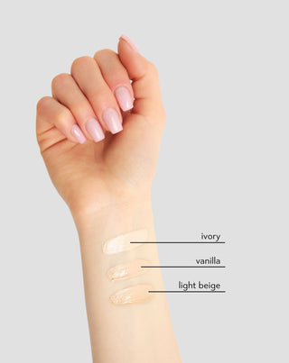 Хидратиращ крем за лице BB SPF 50 с хиалуронова киселина и витамин C 03 Light Beige Nutridome - 3