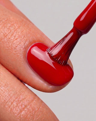 Хибриден лак за нокти UV/LED Red Velvet 016 Nutridome - 3