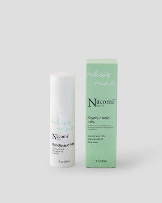Нощен серум за лице с 10% гликолова киселина Nacomi Next Level - 1