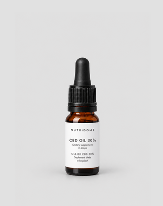 CBD масло 30% в капки, broad spectrum без THC с CBG и CBN Nutridome