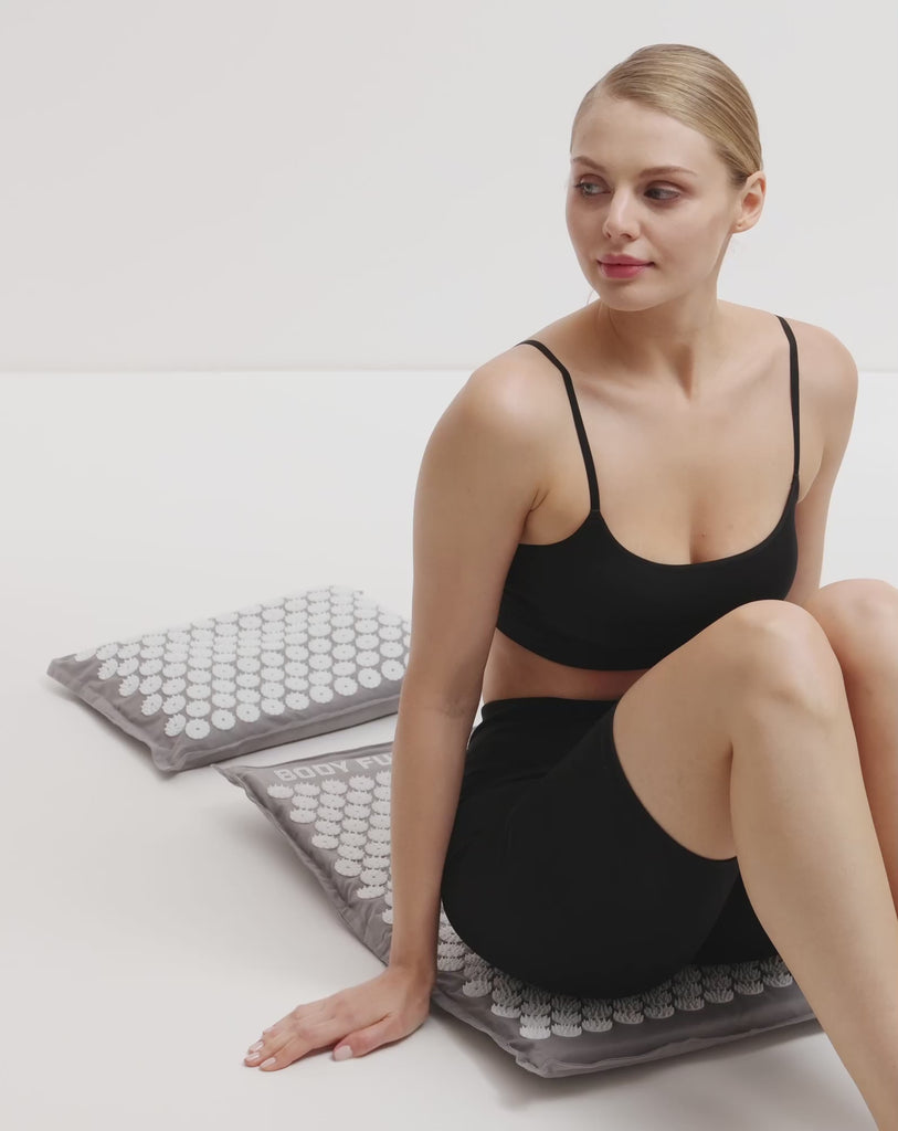 Матрак за акупресура с шипове и възглавница голям Функции на тялото_6