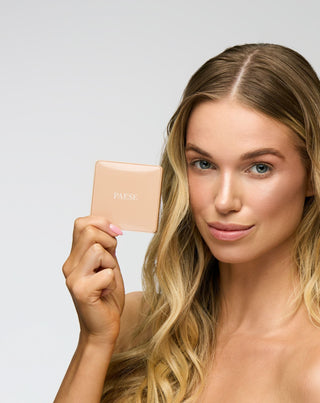 Пресован бронзант Selfglow 02 Warm с активни съставки за контуриране на лицето Paese - 3