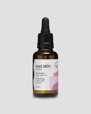 Овлажняващо натурално студено пресовано рициново масло 100% органично Mel Skin - 1