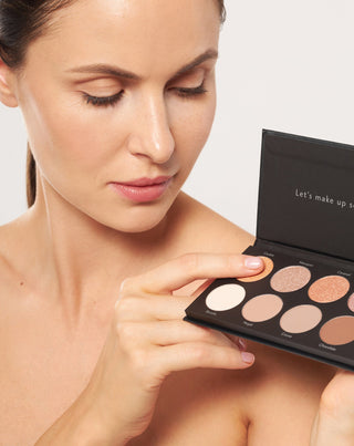 Палитра 10 светли и матови сенки за очи Delicious Eyeshadow Palette Nutridome - 2