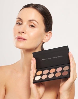 Палитра 10 светли и матови сенки за очи Delicious Eyeshadow Palette Nutridome - 3