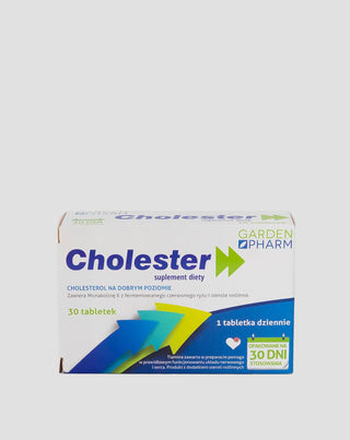 Капсули подпомагащи за поддържане на правилното ниво на холестерол Cholester GardenPharm - 1