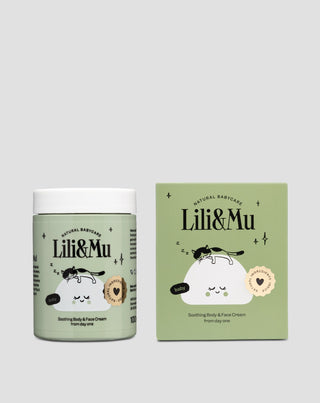 Интензивно овлажняващ крем за бебета и новородените за лицето и тялото LILI&MU - 4