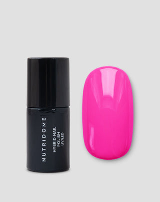 Хибриден лак за нокти UV/LED Pink Bloom 014 Nutridome - 1