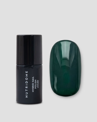 Хибриден лак за нокти UV/LED Viridian Green 019 Nutridome