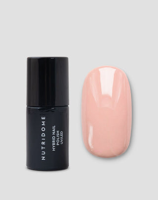 Хибриден лак за нокти UV/LED French Nude 006 Nutridome - 1