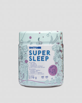 Желирани таблетки за пълноценен сън с мелатонин Super Sleep Oh!Tomi 60 бр. - 1