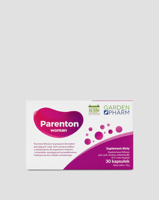 Parenton Woman хранителна добавка за жени, планиращи бременност GardenPharm 30 капсули - 1