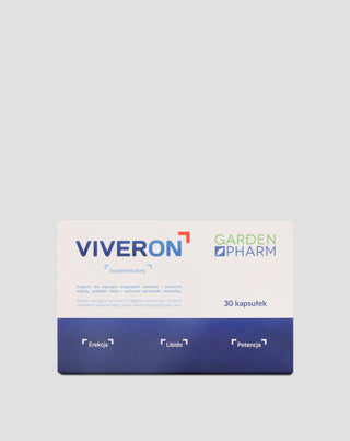 Капсули за либидо и потентност с женшен и бабини зъби Viveron GardenPharm 30 капсули - 1