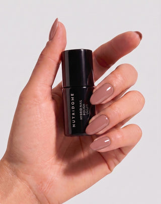 Хибриден лак за нокти UV/LED Creamy Rose 011 Nutridome - 5