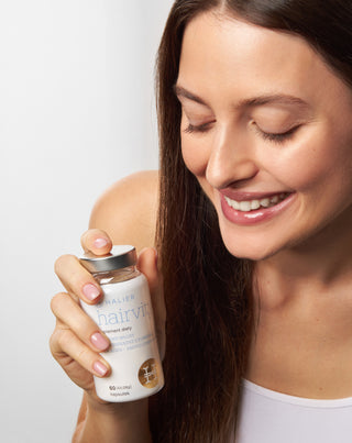 Таблетки против косопад и за растеж на коса за жени Hairvity Halier 60 капсули - 3