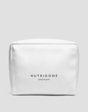 Обемна козметична чанта от екологична кожа Nutridome