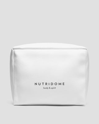 Обемна козметична чанта от екологична кожа Nutridome - 1
