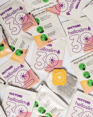 Дневен плодово-билков детокс чай за пречистване на организма за 30 дни Hello Slim Oh!Tomi - 3