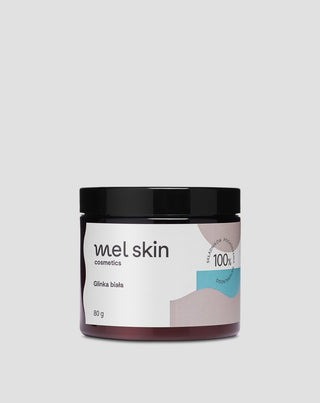 Бяла почистваща, успокояваща и изглаждаща глина за чувствителна кожа Mel Skin - 1
